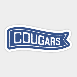 Go Cougs! Sticker